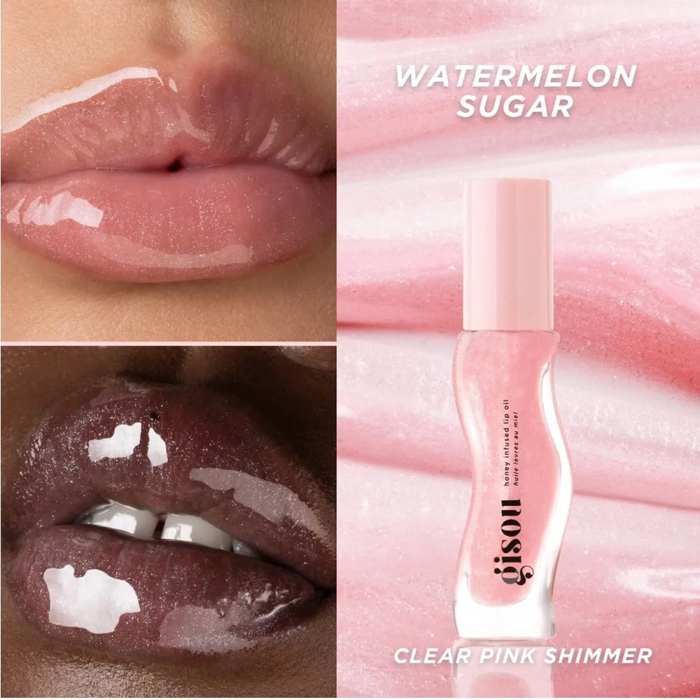 Gisou🍯 Honey Infused Watermelon Sugar Hydrating Lip Oil Full Size NWOB